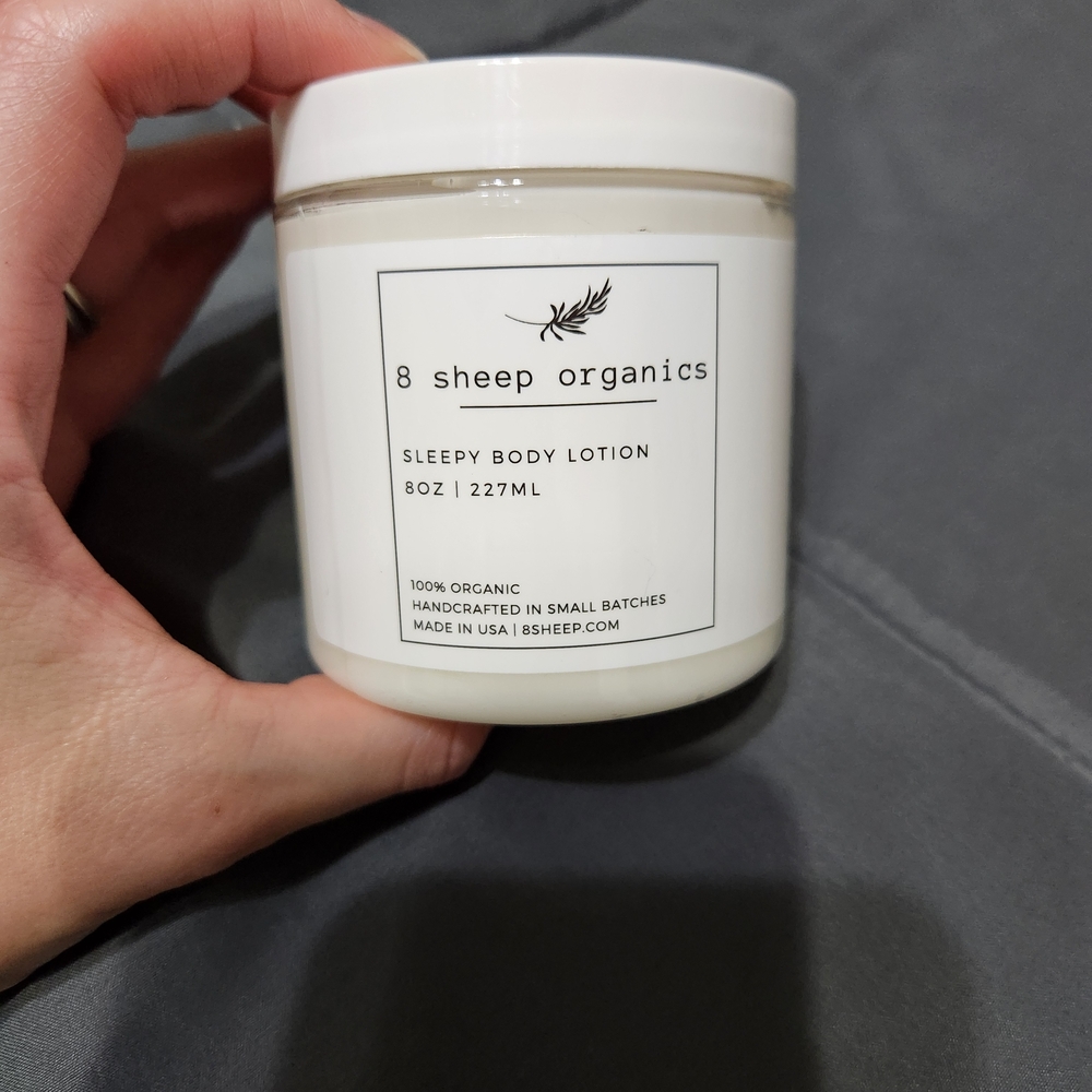 8 Sheep Organics Sleepy Body Lotion
